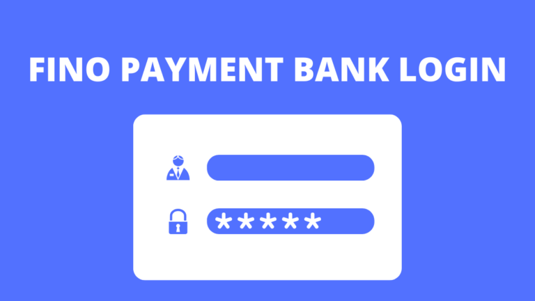 Fino Payment Bank Login
