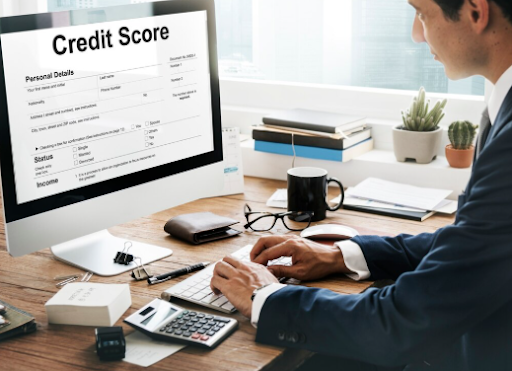 Checking credit score. Link: