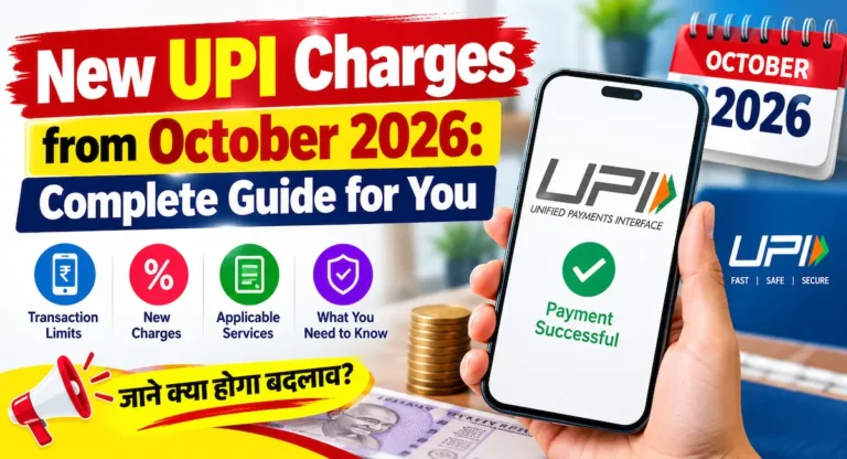 New UPI Charges